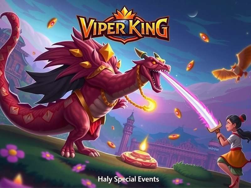 Viper King's colorful Holi festival update Viper King Holi Celebration